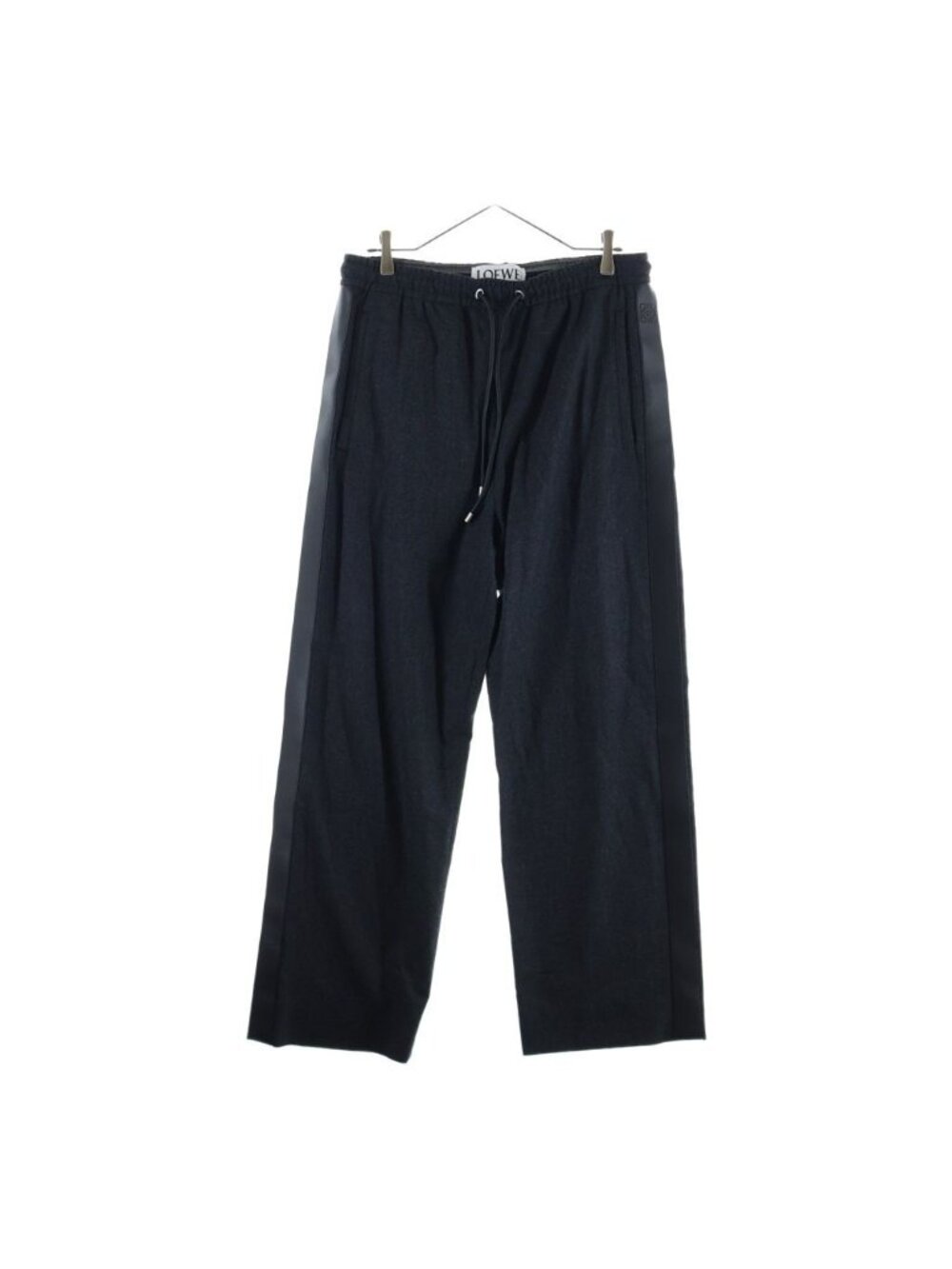 Loewe Tracksuit Trousers Pants Leather Cut Replacement Black